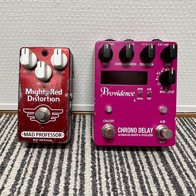 2個セット・CHRONO DELAY・Mighty Red Distortion