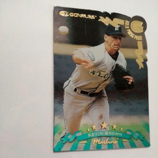 97年  DONRUSS K.ブラウン　インサート 1/500(シングルカード)