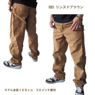 ディッキーズ(Dickies)の新品 30x32 RBD ダックカーペンタージーンズ ディッキーズ ブラウン(デニム/ジーンズ)