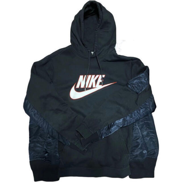 セール 登場から人気沸騰】 sacai XL nike パーカー フーディー ナイキ 正規品! NIKE×SACAI Hoodie パーカー XL Blue Pitch パーカー