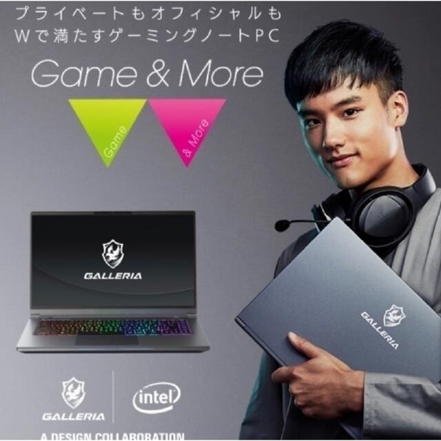 ノート ゲーミングノートPC Galleria GCR2070RGF-QC ガレリアの通販 by