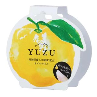 高知県産YUZU ネイルオイル　10ml(ネイルトップコート/ベースコート)