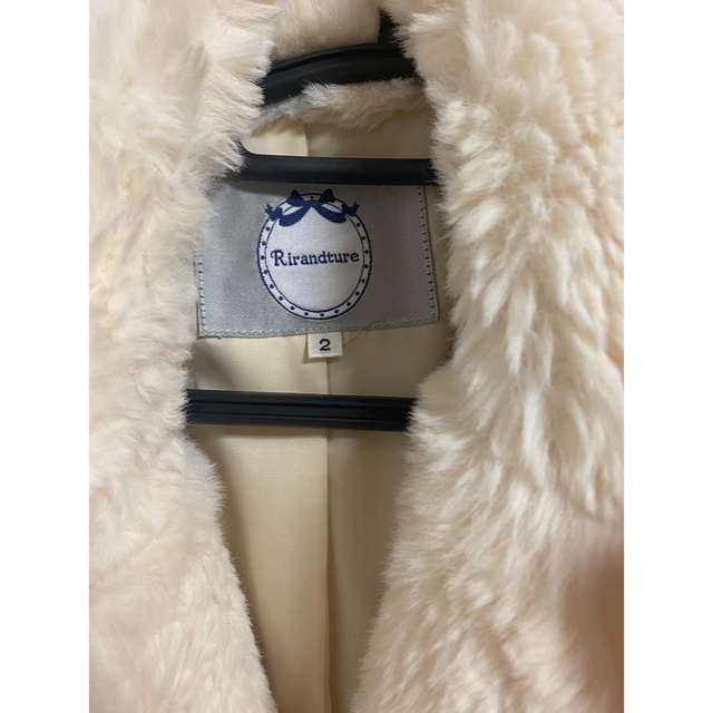 推奨 SILVIAN HEACH キッズ服 ファーコート 白 ウサギ ラビットファー
