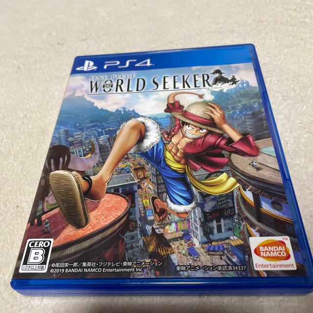 ONE PIECE WORLD SEEKER PS4 エンタメ/ホビーのゲームソフト/ゲーム機本体(家庭用ゲームソフト)の商品写真