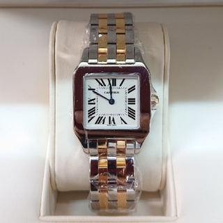 カルティエ(Cartier)のカルティエ サントス ドゥモワゼル コンビ W25067Z6(腕時計)