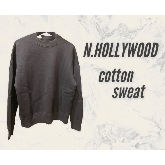 N.HOOLYWOOD(エヌハリウッド)のn.Hollywood 裏起毛スウェットwide crew neck sweat メンズのトップス(スウェット)の商品写真