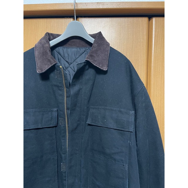 希少USA製】 状態良好 カーハート ダック ストリート ジャケット 黒