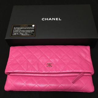 シャネル(CHANEL)のみかん様専用☆高島屋購入 シャネル キャビアスキンクラッチバッグ(クラッチバッグ)