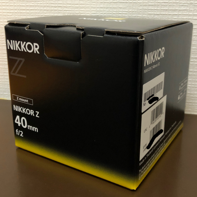 Nikon(ニコン)の新品 NIKKOR Z 40mm F/2 NIKON スマホ/家電/カメラのカメラ(レンズ(単焦点))の商品写真