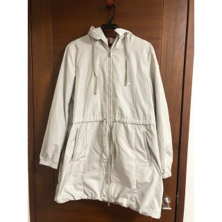 美品　モンクレール　topaz 希少サイズ5 ライトグレー　 moncler(スプリングコート)