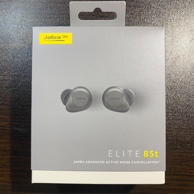 Jabra Elite 85t Titanium Black スマホ/家電/カメラのオーディオ機器(ヘッドフォン/イヤフォン)の商品写真