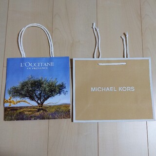 ロクシタン(L'OCCITANE)のロクシタン&マイケルコース紙袋(ショップ袋)
