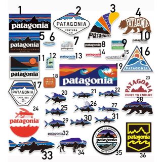 パタゴニア(patagonia)のパタゴニアステッカー(ステッカー)