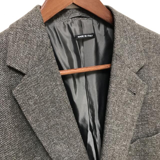 Giorgio Armani - 新品 ジョルジオアルマーニ テーラードジャケット サイズ52 グレーの通販 by J(ゆっくり発送です)｜ジョルジオ アルマーニならラクマ
