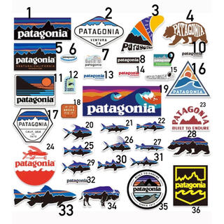 パタゴニア(patagonia)のパタゴニアステッカー(ステッカー)