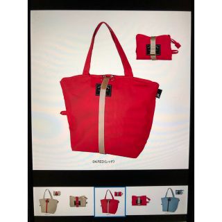 ルートート(ROOTOTE)のpepe様専用　ルートート　エコバッグ赤色(トートバッグ)