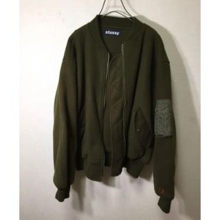 ステューシー(STUSSY)のOLD STUSSY オールドステューシー ma1(ミリタリージャケット)