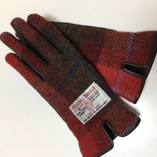 ハリスツイード(Harris Tweed)のハリスツイード♡美品 手袋 スマホ対応♡(手袋)