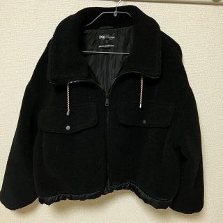 ザラ(ZARA)のZARA ボア　ブルゾン(ブルゾン)