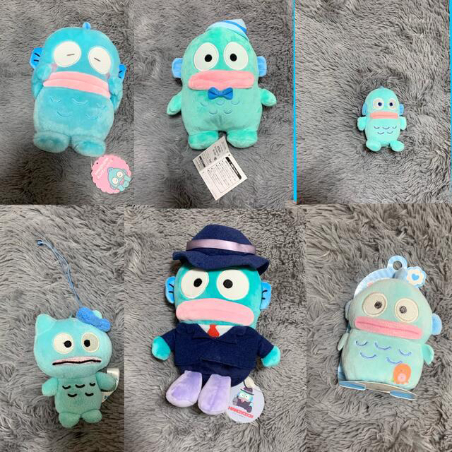 ハンギョドン ぬいぐるみ キーホルダー マスコット セット