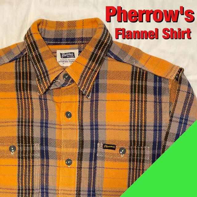 PHERROW'S(フェローズ)のフェローズ　ネルシャツ　Pherrow's メンズのトップス(シャツ)の商品写真
