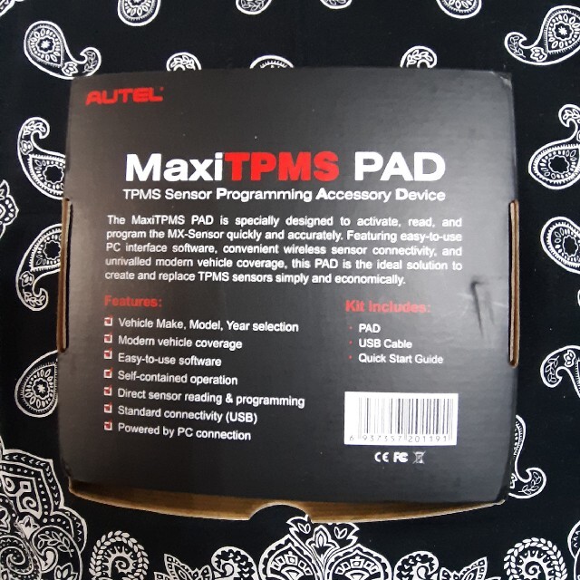 Maxi TPMS PAD自動車