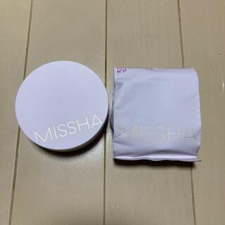 ミシャ(MISSHA)のmikuchi様専用【本体・リフィルセット】ミシャ　マジッククッション　21(ファンデーション)