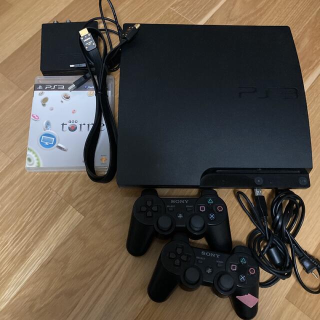 【美品】PS3 本体 CECH-3000B 320GB torne トルネセットソニー