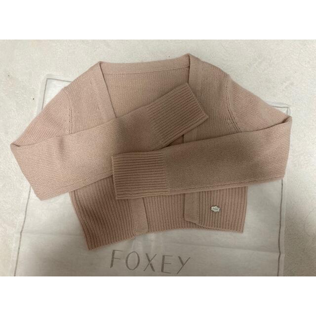 レディースFOXEYカシミヤガーデン桜ピンク