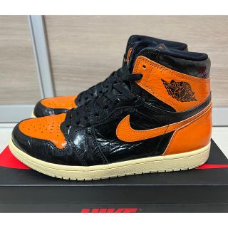 ナイキ(NIKE)のNIKE AIR JORDAN 1 shattered Backboard Hi(スニーカー)