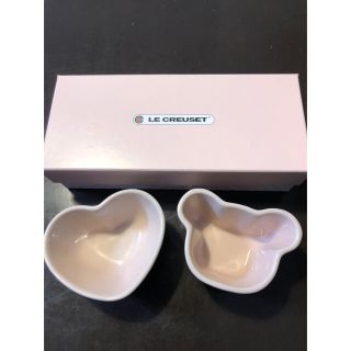 ルクルーゼ(LE CREUSET)の【シーソーゲーム様専用】ル・クルーゼ　ベビー　ラムカン(離乳食器セット)