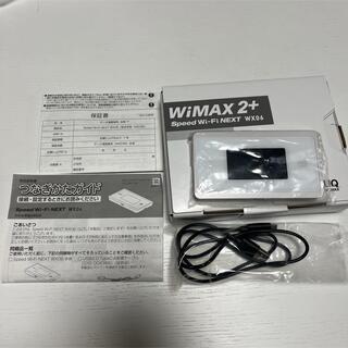 エヌイーシー(NEC)のWiMAX 2+  Speed Wi-Fi  NEXT  WX06(PC周辺機器)