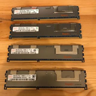 メモリ 8GBx4枚　DDR3 10600  Mac Pro mid2010対応(PCパーツ)