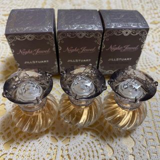 ジルスチュアート(JILLSTUART)のジルスチュアート  ナイトジュエル　オード　トワレ　4ml×3個(香水(女性用))