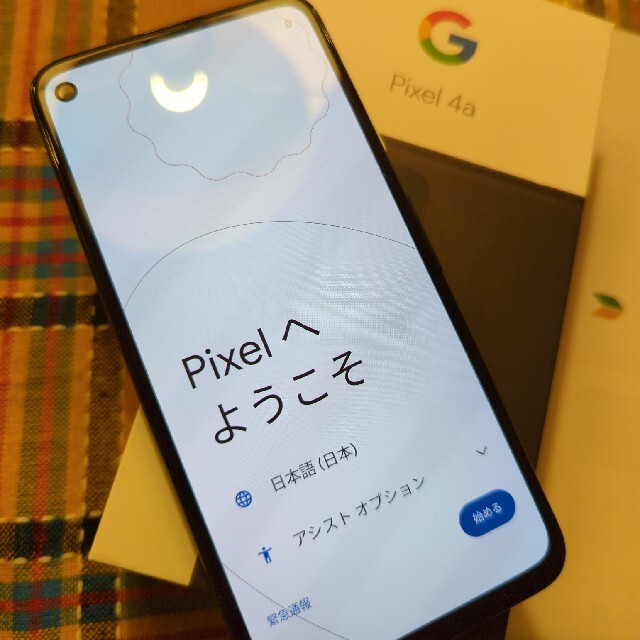 Pixel 4a ブラック 付属品すべてあり Android 12 対応のサムネイル