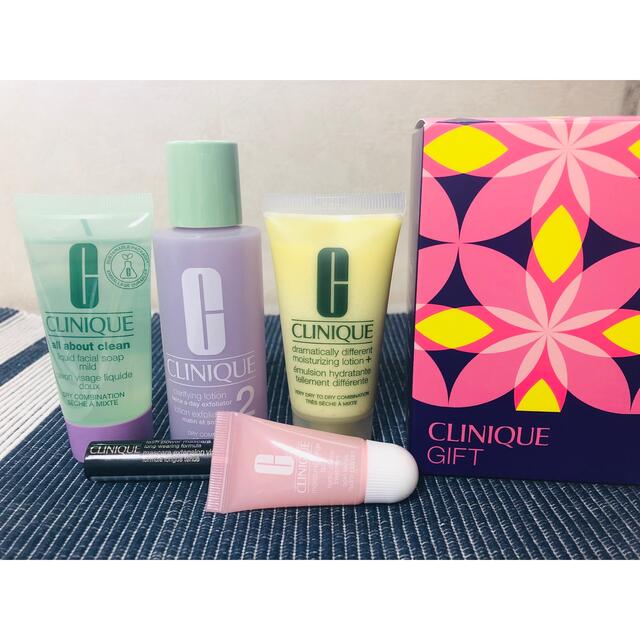 CLINIQUE(クリニーク)のクリニーク　クラリファイング ローション セット22 コスメ/美容のキット/セット(サンプル/トライアルキット)の商品写真