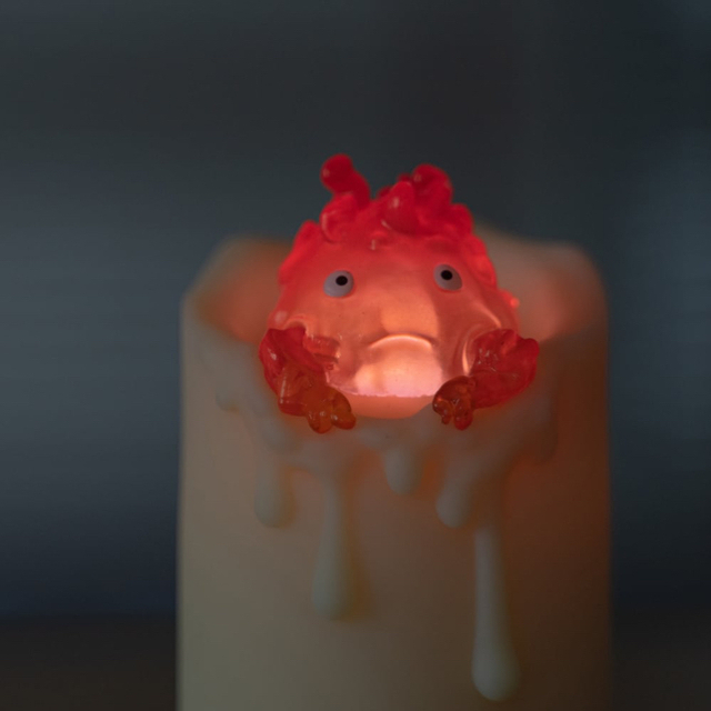 白 フリル付 カルシファー キャンドルライト - キャラクターグッズ