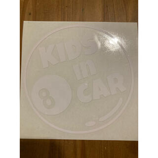 カーステッカー　ステッカー　転写式　キッズ　KIDS in CAR(車外アクセサリ)