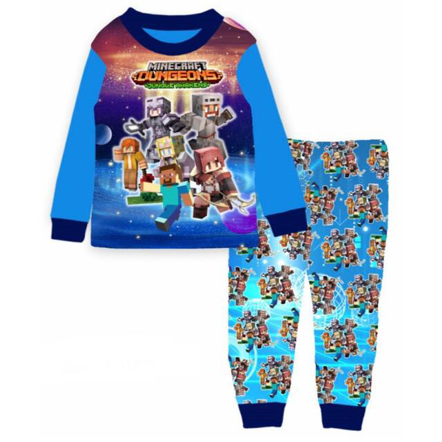 新品★160/パジャマ/マインクラフト/男の子/minecraft/男児/150 キッズ/ベビー/マタニティのキッズ服男の子用(90cm~)(パジャマ)の商品写真