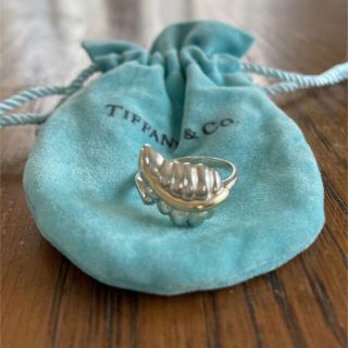 ティファニー(Tiffany & Co.)の ティファニー リーフ リング　ビンテージ(リング(指輪))