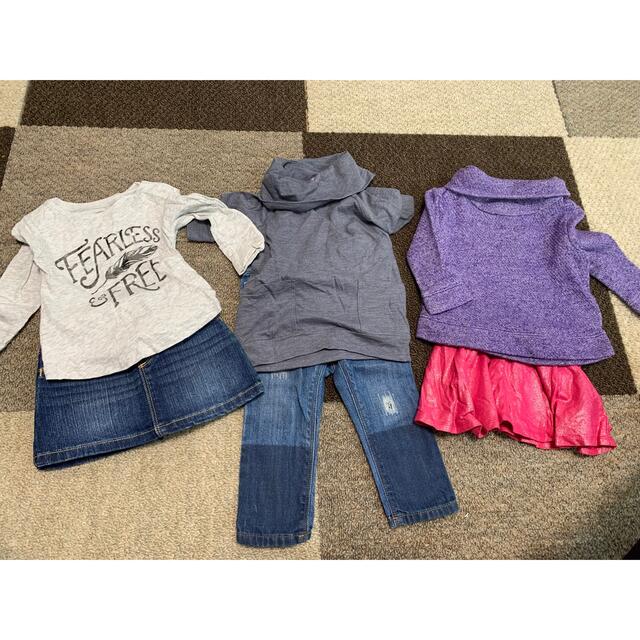 Old Navy(オールドネイビー)のオールドネイビー　18-24m 90 6点　おまとめ キッズ/ベビー/マタニティのキッズ服女の子用(90cm~)(Tシャツ/カットソー)の商品写真