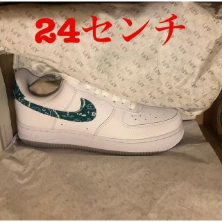 ナイキ(NIKE)のNike WMNS Air Force 1 Low Paisley Green(スニーカー)