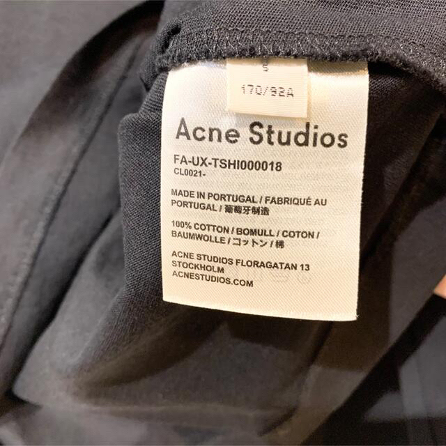 ACNE(アクネ)の【新品タグ付】Acne Studios ELWOOD FACE L/S Tee メンズのトップス(Tシャツ/カットソー(七分/長袖))の商品写真