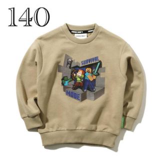 新品　マインクラフト　プルオーバー　トレーナー　スウェットシャツ　140(Tシャツ/カットソー)