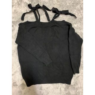 オフショルニット✨スライ sly 個性的 再構築 ラベンダーカラー 左右非対称