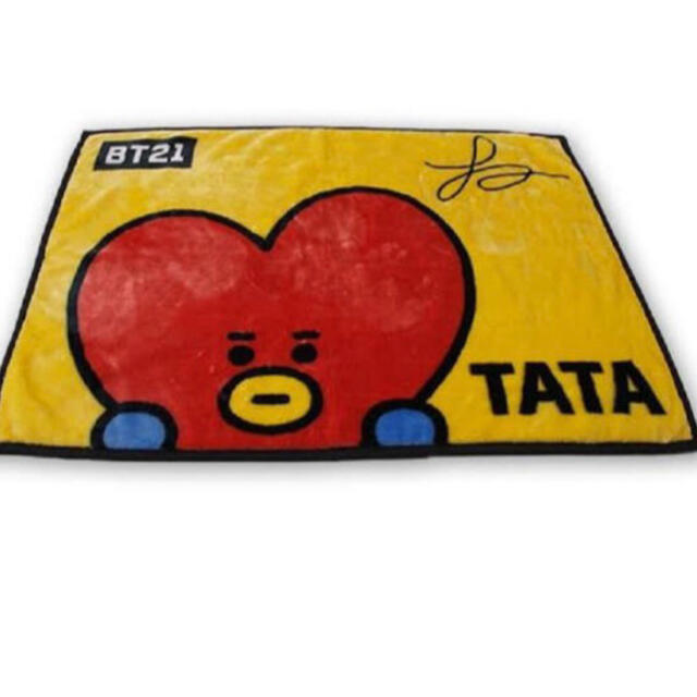 防弾少年団(BTS)(ボウダンショウネンダン)のTATA ブランケット エンタメ/ホビーのタレントグッズ(アイドルグッズ)の商品写真