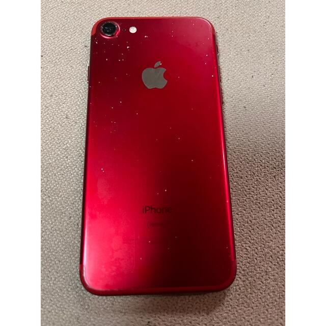 Apple(アップル)のiPhone 7 Red 128 GB Softbank スマホ/家電/カメラのスマートフォン/携帯電話(スマートフォン本体)の商品写真