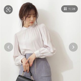 プロポーションボディドレッシング(PROPORTION BODY DRESSING)のyuu様専用　ボウタイチュニックブラウス(シャツ/ブラウス(長袖/七分))