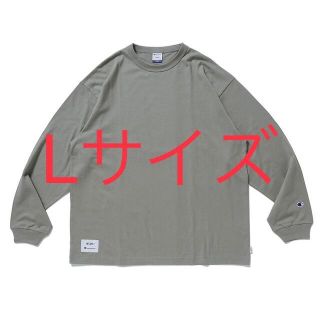 ダブルタップス(W)taps)の【新品】WTAPS CHAMPION ロングTシャツ Lサイズ 長袖(Tシャツ/カットソー(七分/長袖))