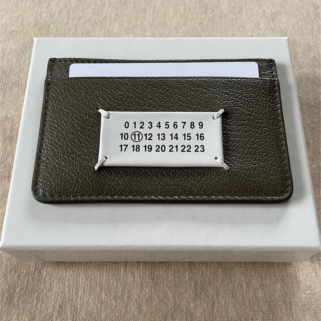 21AW新品 メゾン マルジェラ カレンダータグ カードケース 財布 グレー